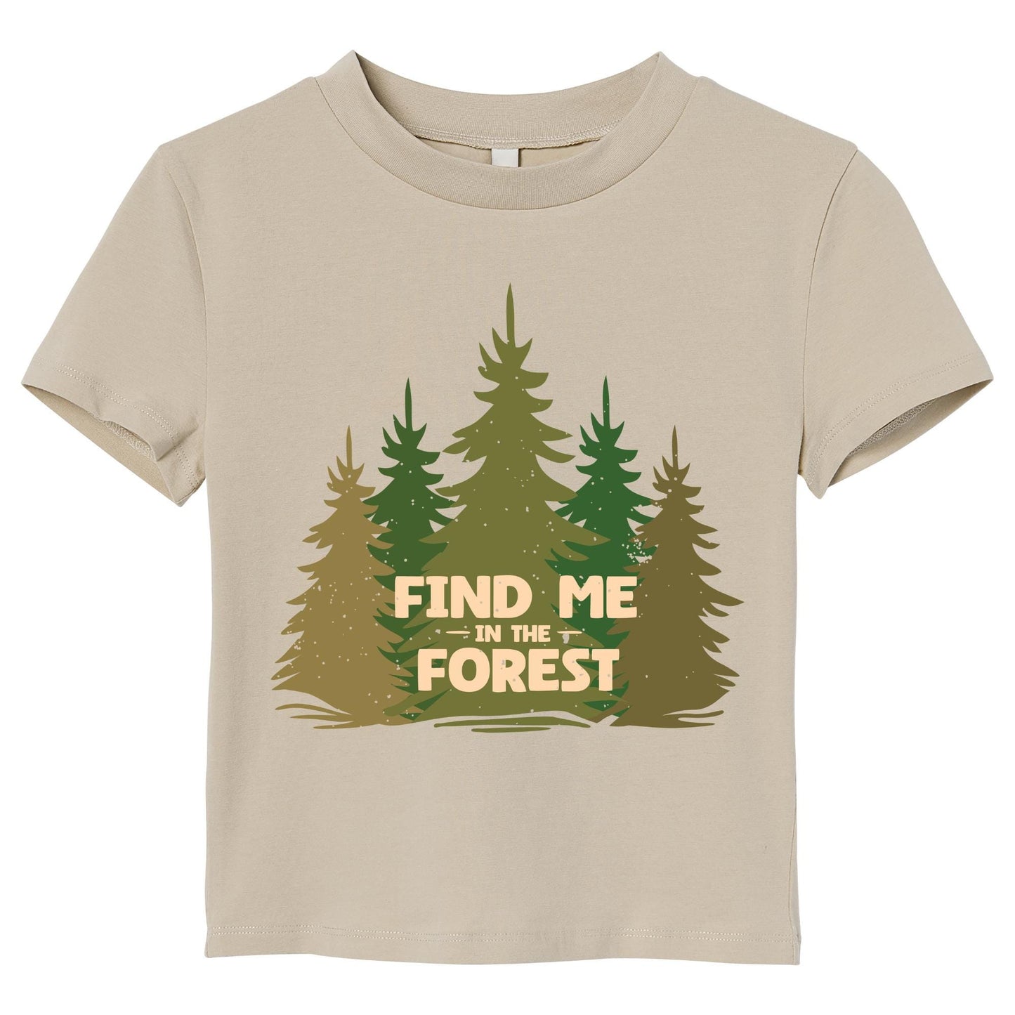 Find Me in the Forest T-Shirt – Nature Lover Tee | Camping Graphic Tee | Outdoorsy Aesthetic Unisex T-Shirt