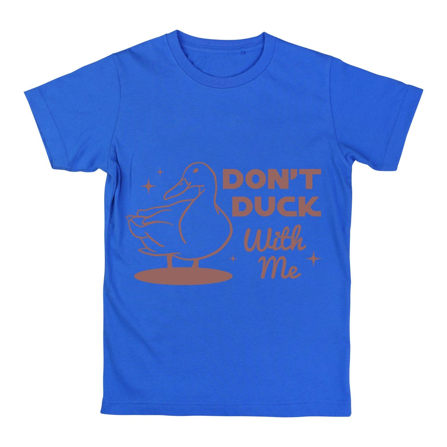 Don’t Duck With Me T-Shirt – Funny Duck Shirt, Sarcastic Animal Tee, 100% Cotton Unisex Gift