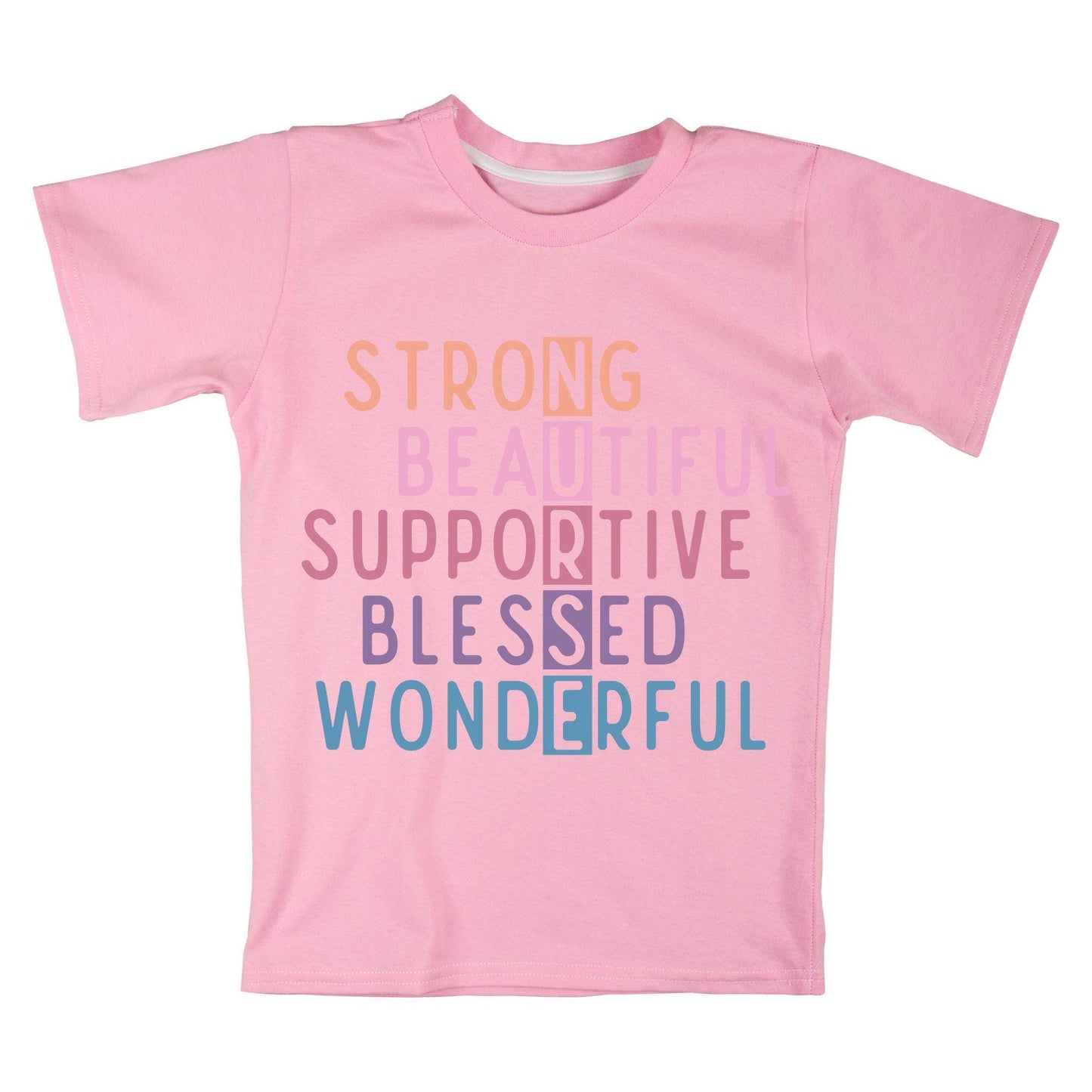 NURSE Acronym T-Shirt – Strong, Supportive, Beautiful Nurse Shirt, 100% Cotton Gift for Nurses