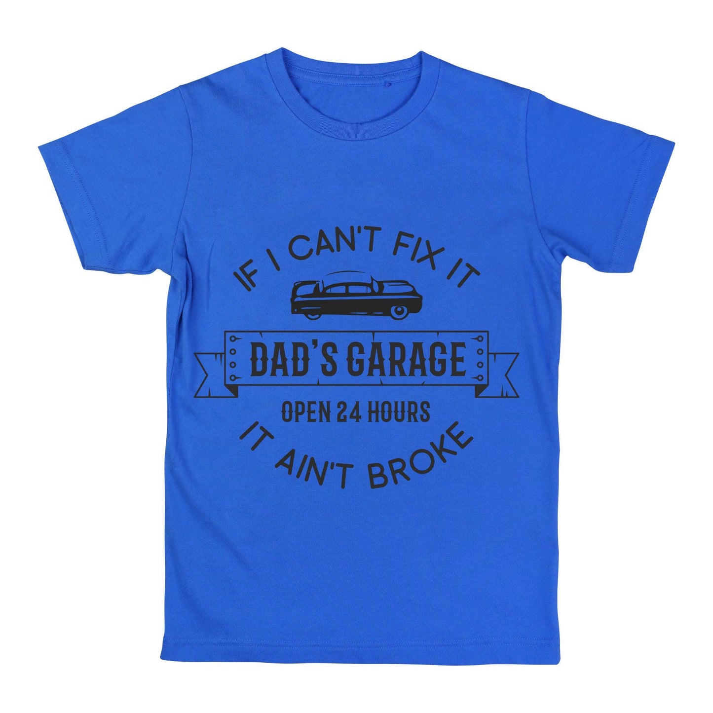 Dad Fix It T-Shirt – Funny Garage Mechanic Tee, DIY Gift for Dad, 100% Cotton, Retro Car Shirt