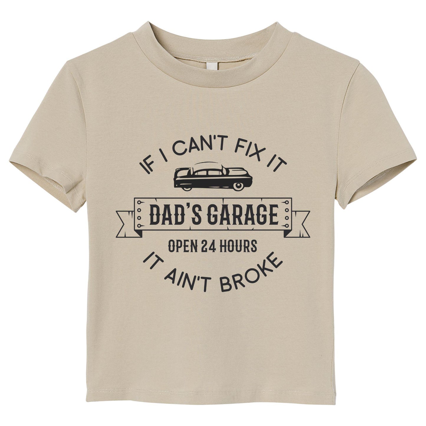 Dad Fix It T-Shirt – Funny Garage Mechanic Tee, DIY Gift for Dad, 100% Cotton, Retro Car Shirt