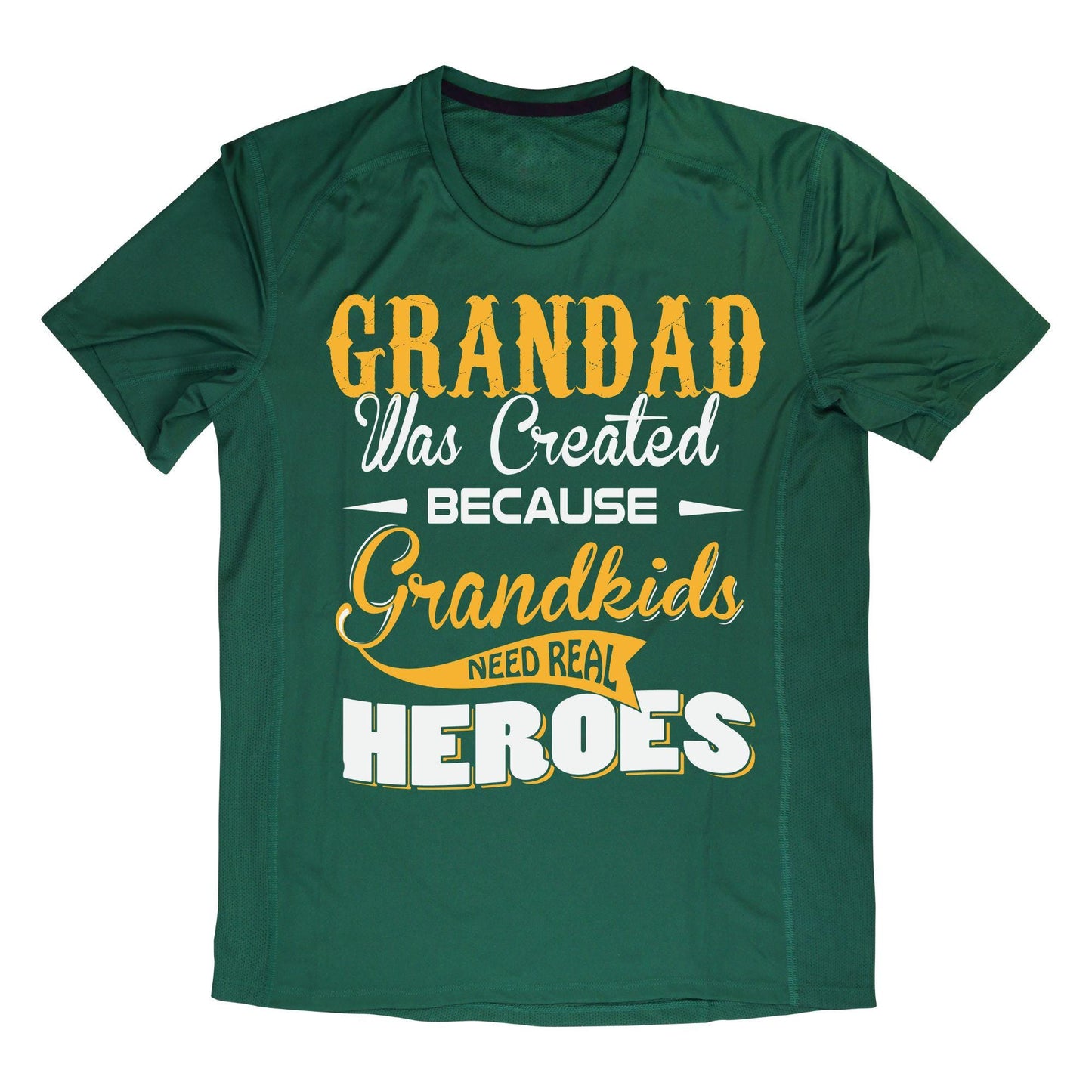 Grandad Hero T-Shirt – Funny Grandpa Gift Tee, Grandkids Need Real Heroes Shirt, DTF Printed on 100% Cotton