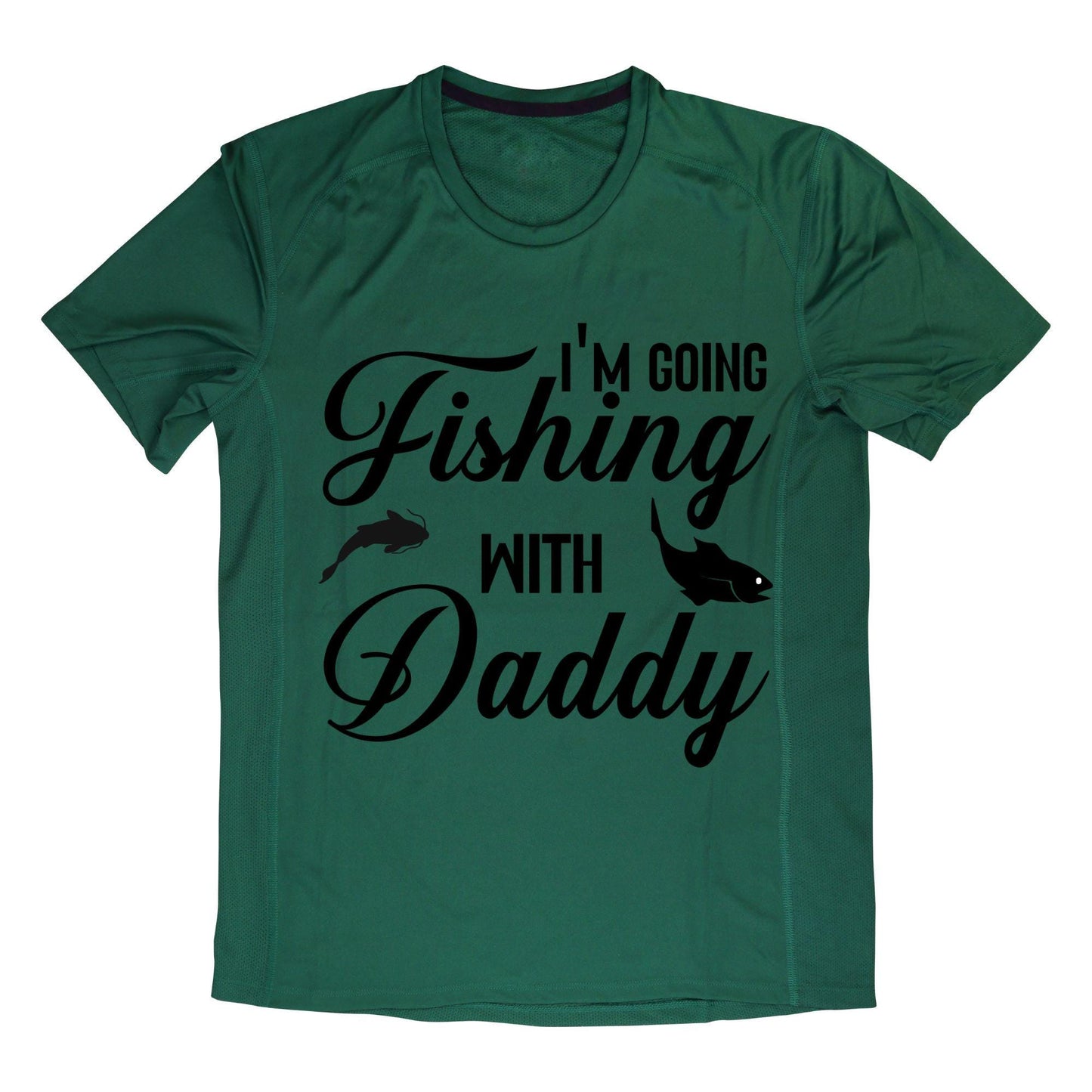 Iโm Going Fishing with Daddy T-Shirt โ Cute Kid Fishing Tee, Father and Son Matching Shirt, 100% Cotton