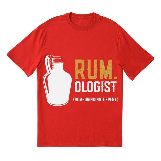 Rumologist T-Shirt – Funny Rum Drinking Expert Tee, Alcohol Humor Shirt, 100% Cotton with DTF Print