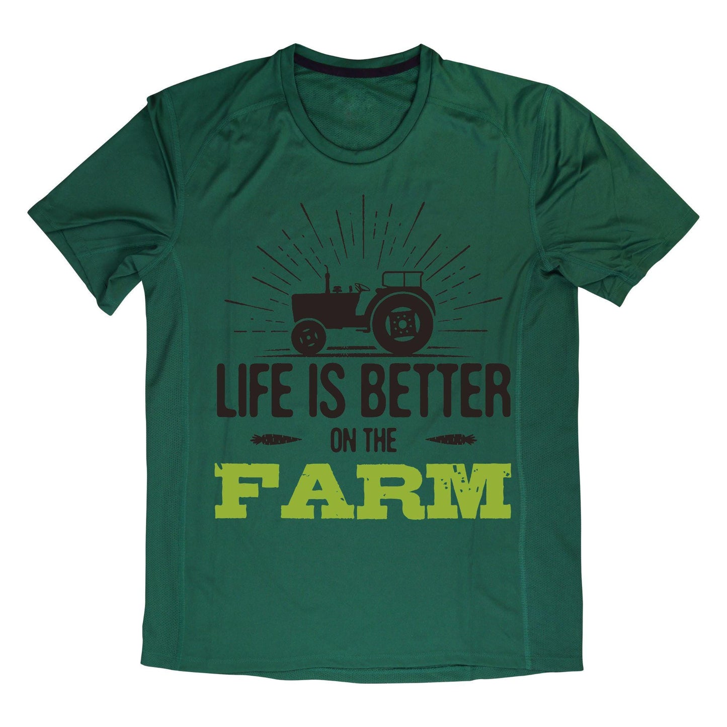 Life Is Better on the Farm T-Shirt – Rustic Country Living Tee, Tractor Graphic DTF Print on 100% Cotton