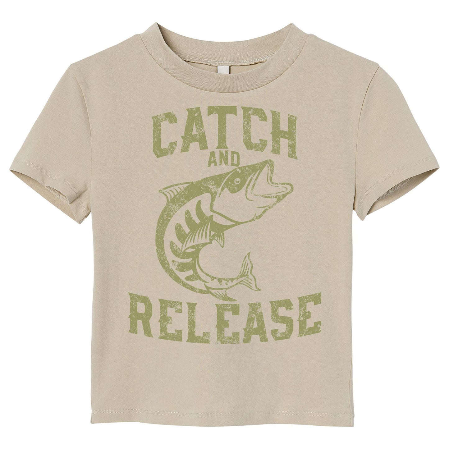 Catch and Release Fishing T-Shirt – Outdoor Angler Graphic Tee for Men and Women – Fisherman Gift – Bass Fishing Shirt – Vintage Style