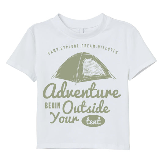 Adventure Camping Quote Shirt – Outdoor Explore Tee for Nature Lovers
