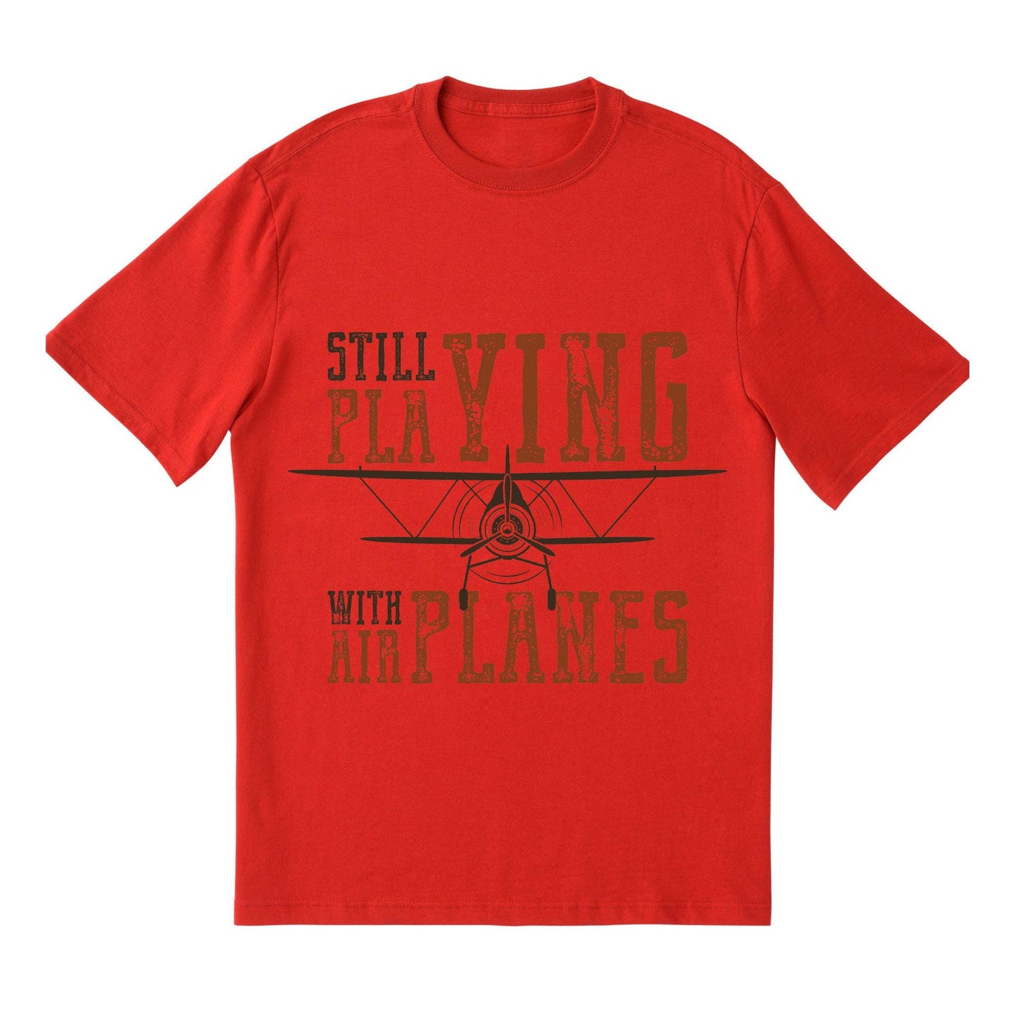 Still Playing With Airplanes Shirt – Retro Aviation Tee, Funny Pilot T-Shirt, Airplane Lover Gift