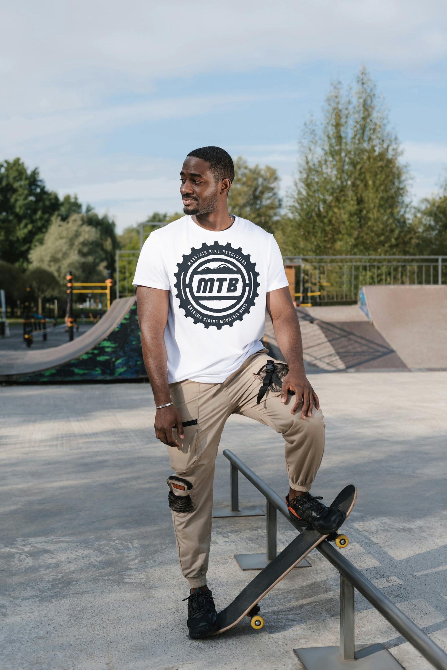 MTB Mountain Bike Revolution T-Shirt – Extreme Rider Graphic Tee for Cycling and Outdoor Adventure