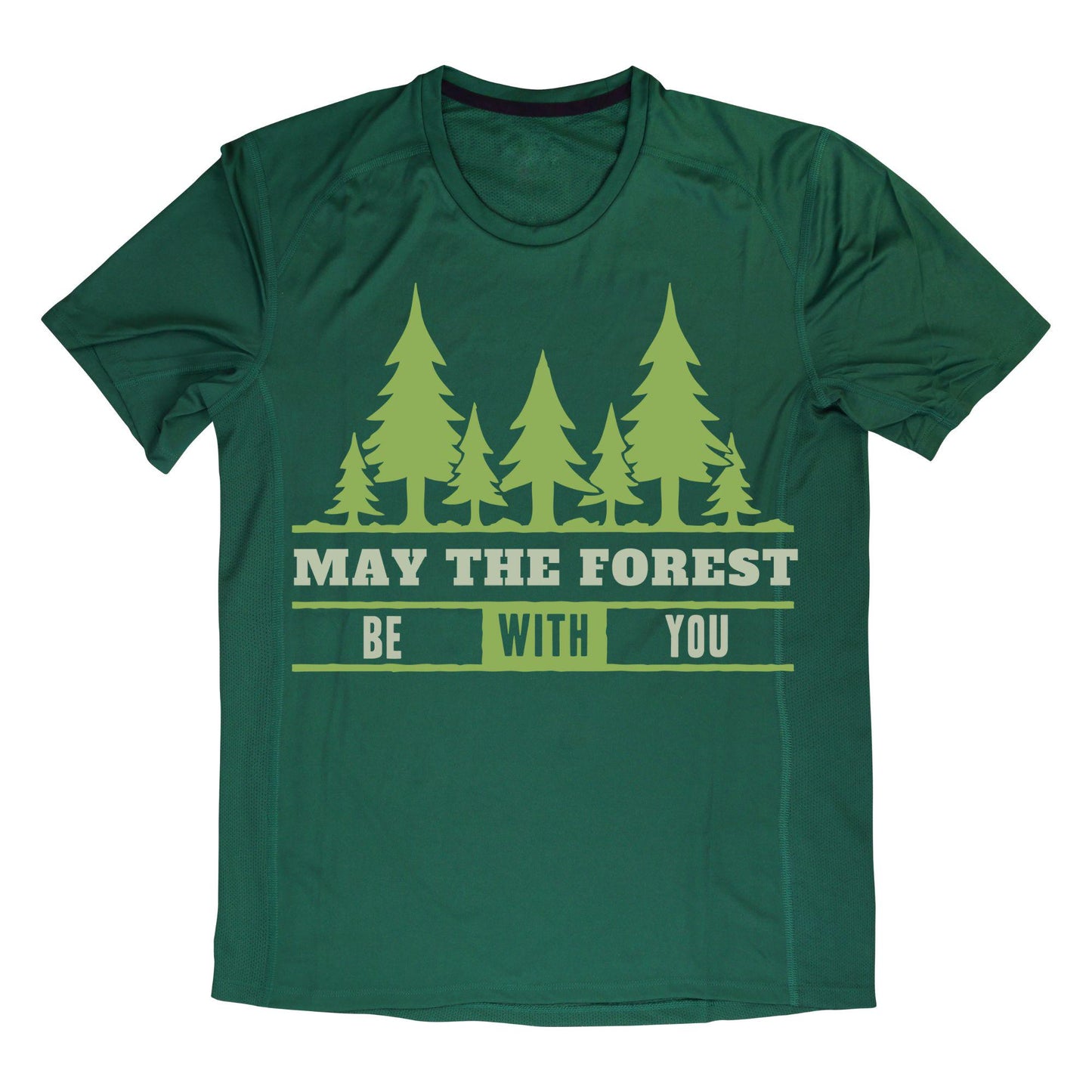 Forest Hiking T-Shirt – Eco Friendly Outdoor Tee with Nature Trees Quote