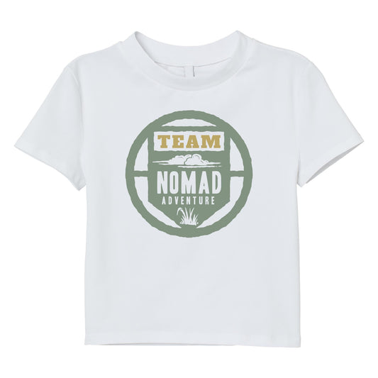 Team Nomad Adventure T-Shirt – Explorer Lifestyle Graphic Tee for Outdoor Enthusiasts and Travelers