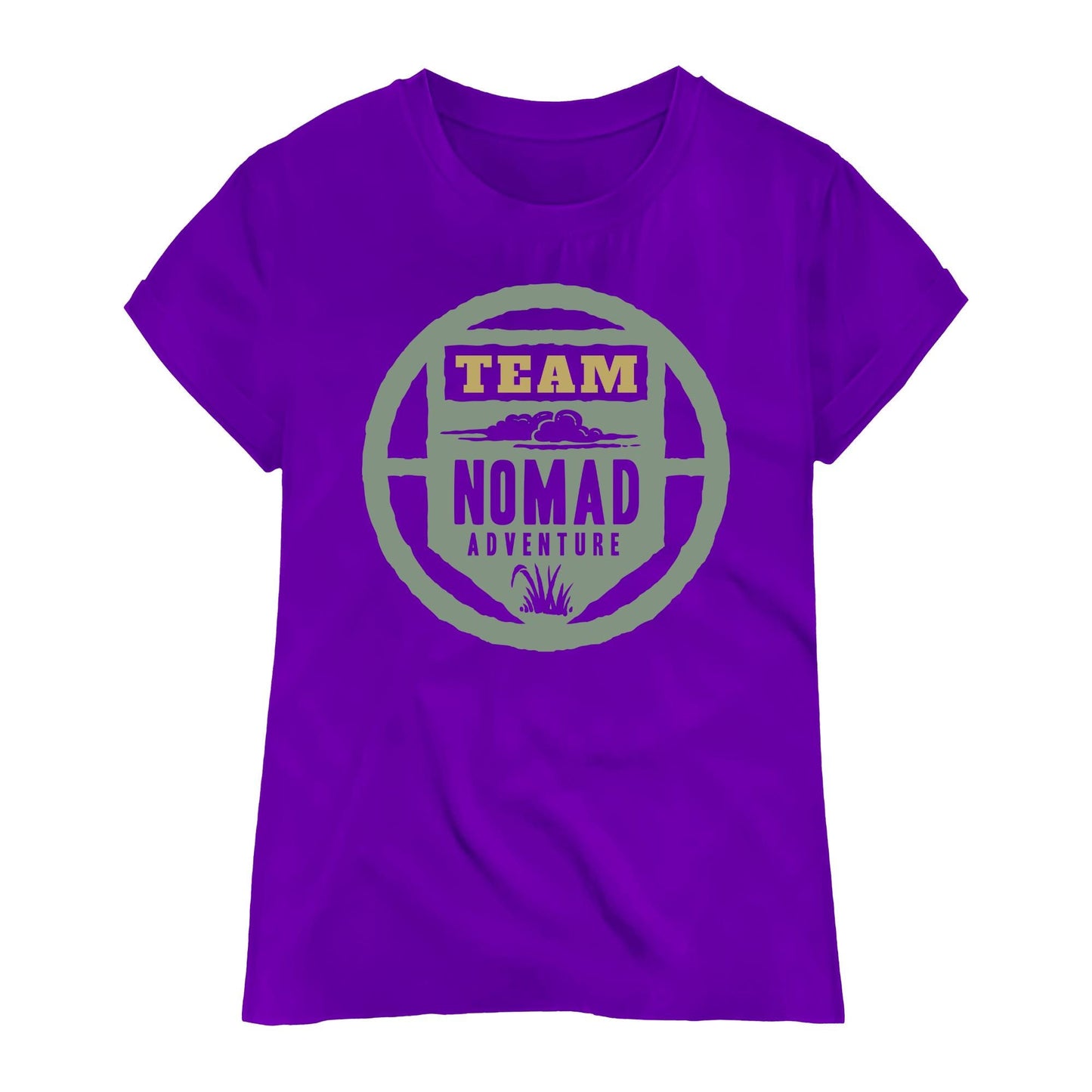 Team Nomad Adventure T-Shirt – Explorer Lifestyle Graphic Tee for Outdoor Enthusiasts and Travelers
