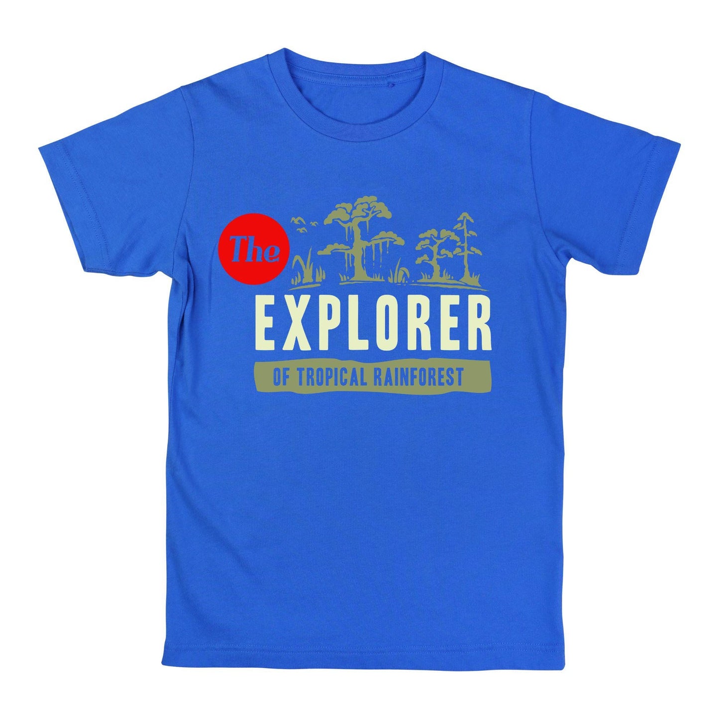 Explorer T-Shirt – Tropical Rainforest Adventure Tee for Nature Lovers and Outdoor Enthusiasts