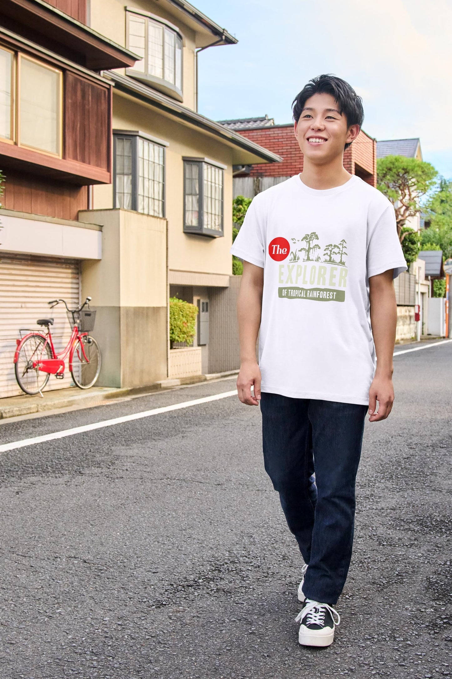 Explorer T-Shirt – Tropical Rainforest Adventure Tee for Nature Lovers and Outdoor Enthusiasts