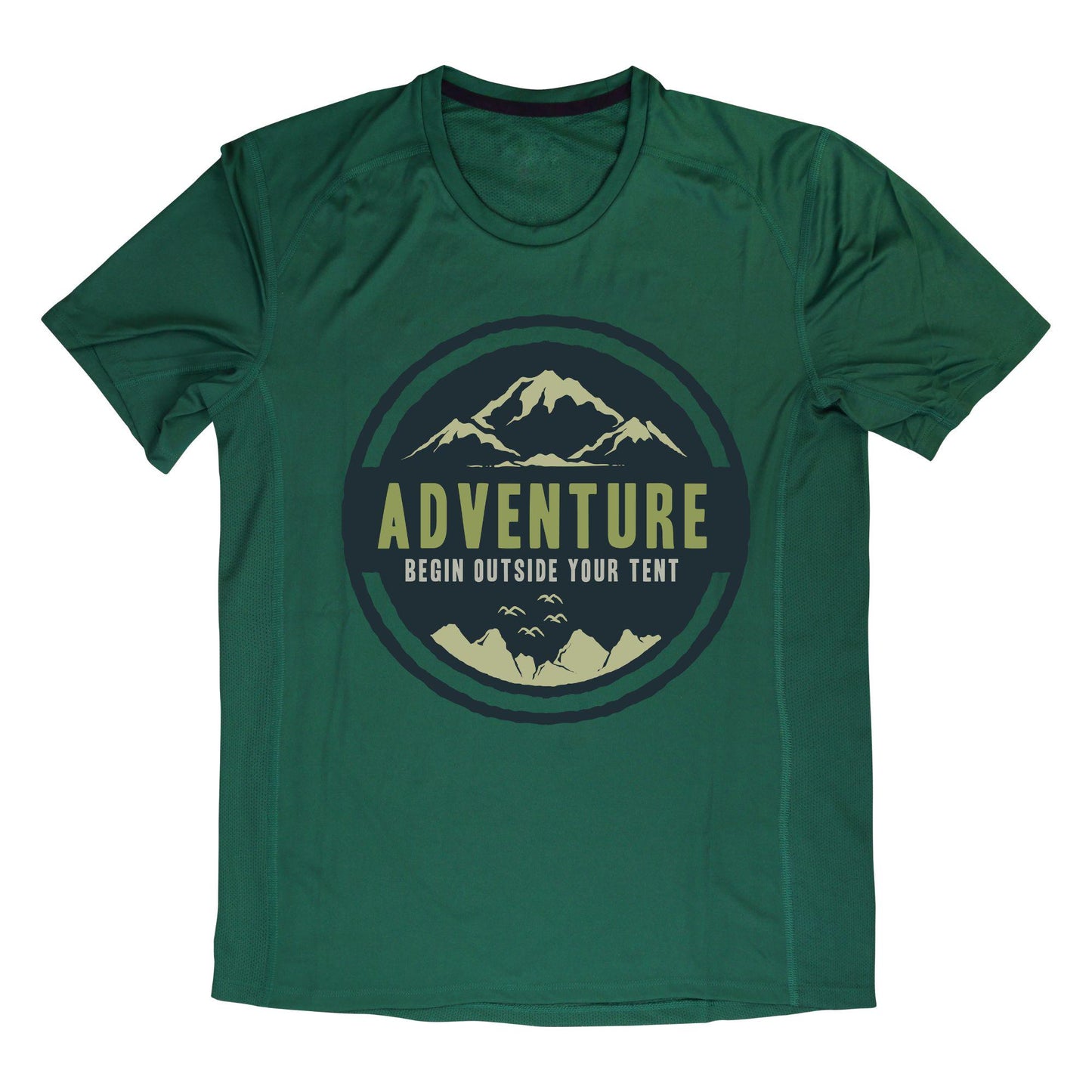 Adventure Mountain T-Shirt – Outdoor Hiking Tee with Nature Quote and Camping Inspiration