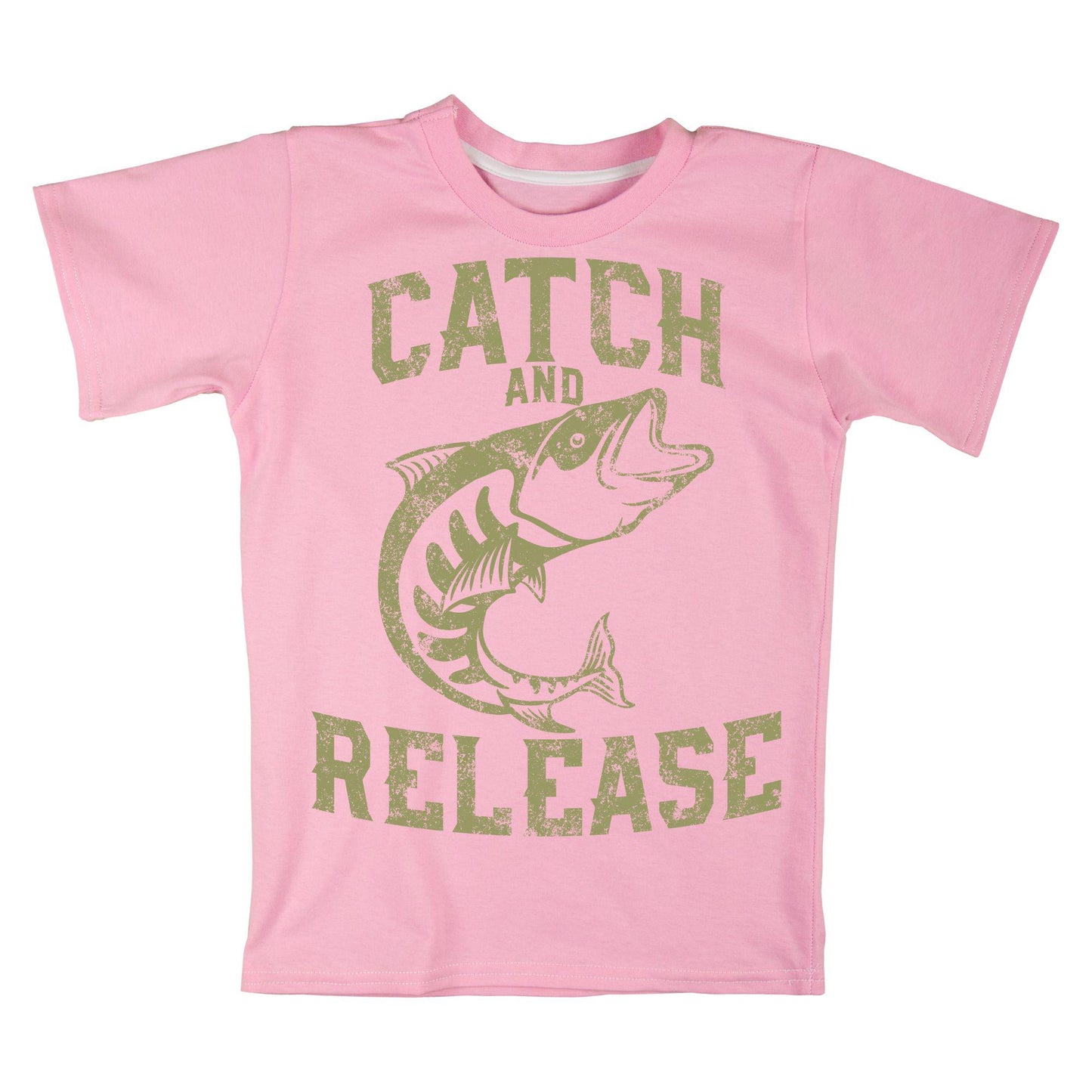 Catch and Release Fishing T-Shirt – Outdoor Angler Graphic Tee for Men and Women – Fisherman Gift – Bass Fishing Shirt – Vintage Style