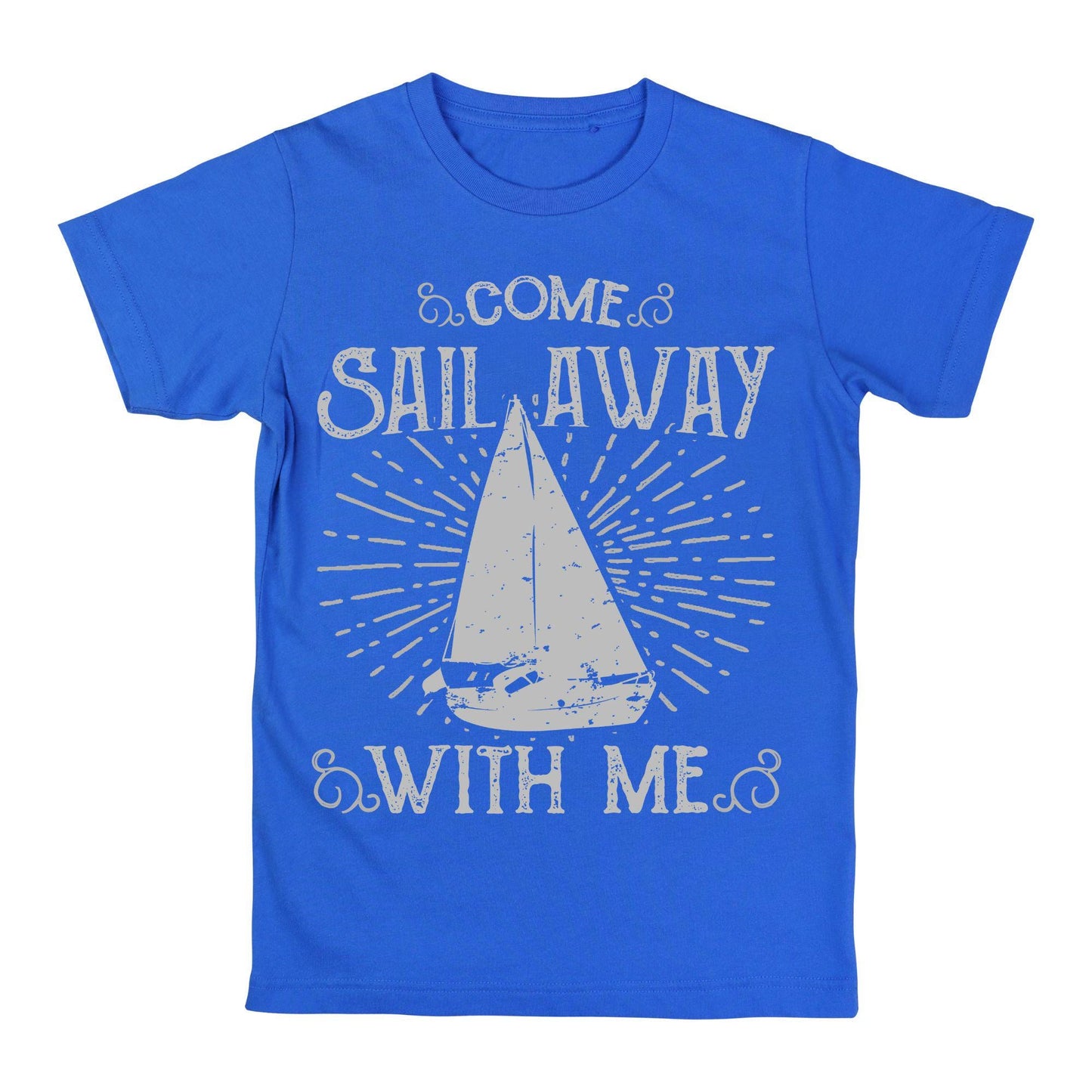 Come Sail Away With Me T-Shirt – Nautical Sailing Graphic Tee – Boat Lover Gift – Ocean Adventure Shirt – Unisex