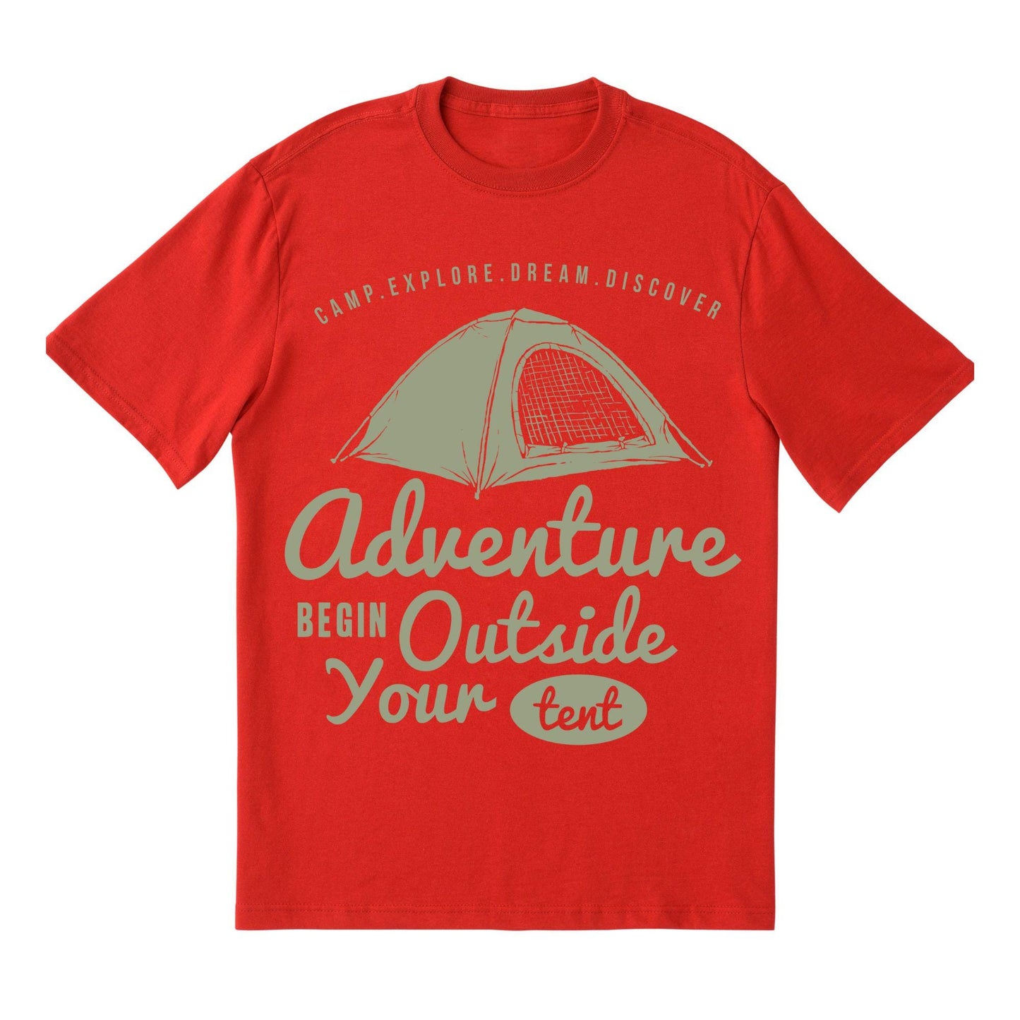 Adventure Camping Quote Shirt – Outdoor Explore Tee for Nature Lovers