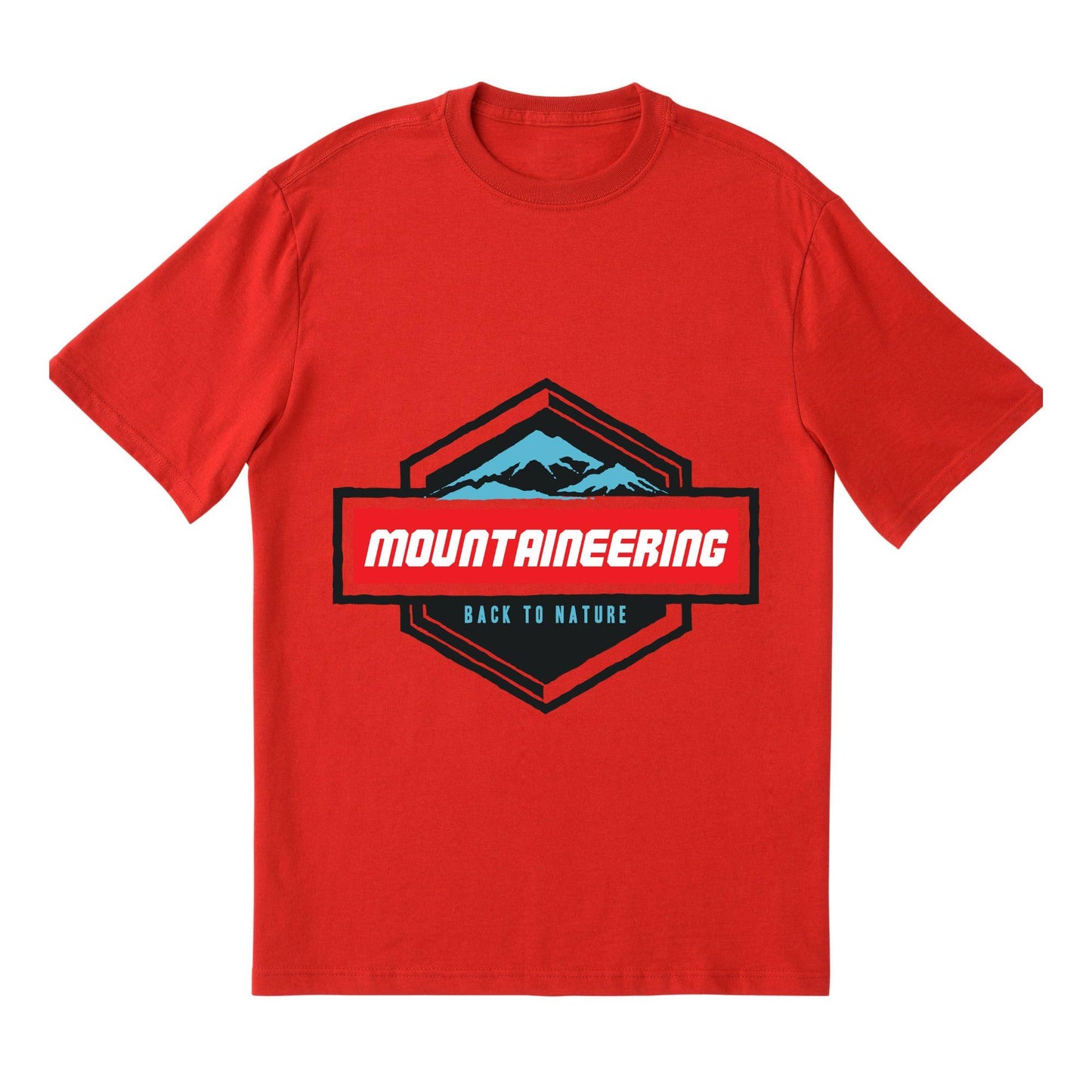 Mountaineering Adventure T-Shirt – Outdoor Hiking & Climbing Graphic Tee for Nature Lovers