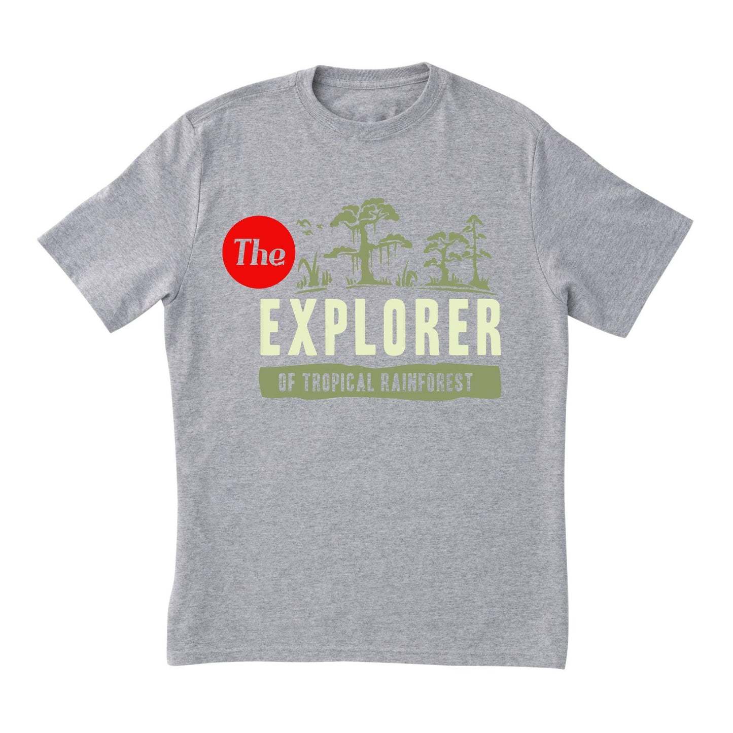 Explorer T-Shirt – Tropical Rainforest Adventure Tee for Nature Lovers and Outdoor Enthusiasts