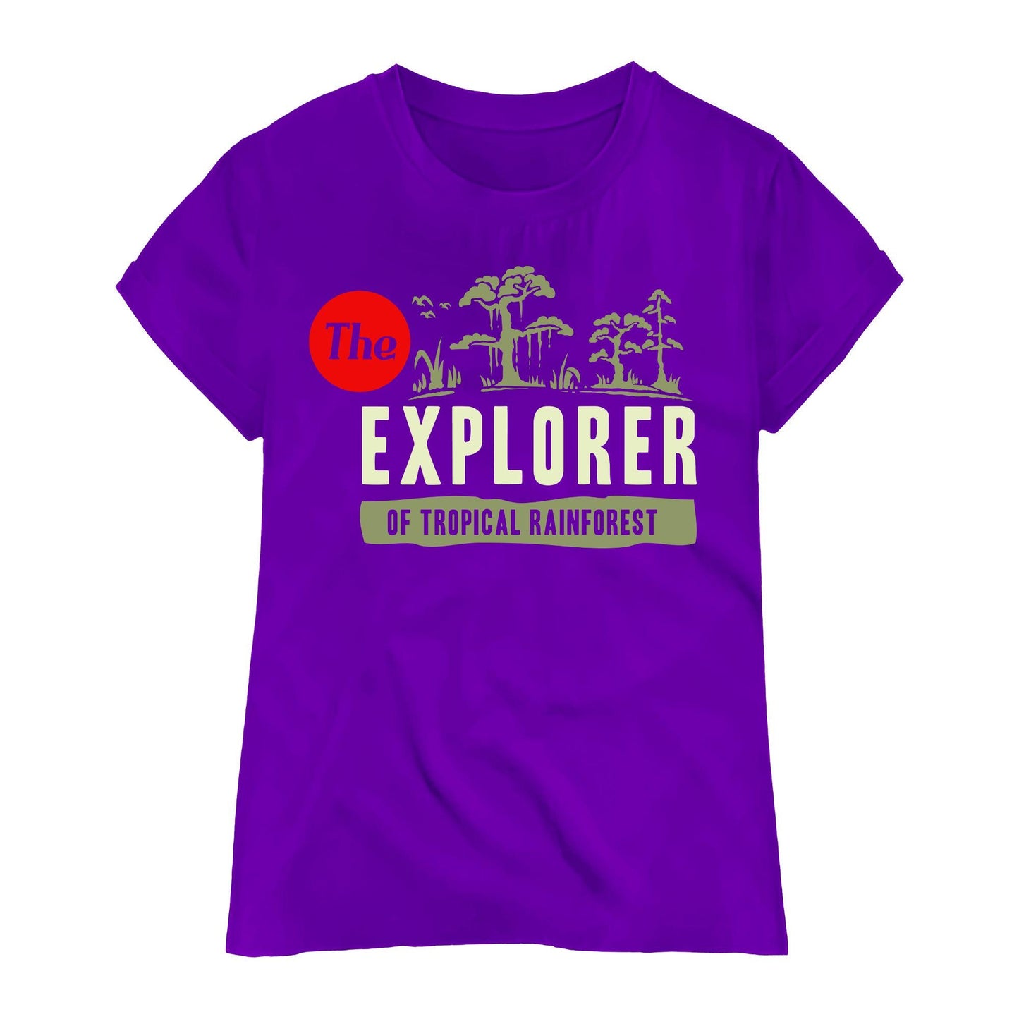 Explorer T-Shirt – Tropical Rainforest Adventure Tee for Nature Lovers and Outdoor Enthusiasts