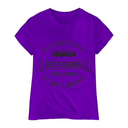 Dad Fix It T-Shirt – Funny Garage Mechanic Tee, DIY Gift for Dad, 100% Cotton, Retro Car Shirt