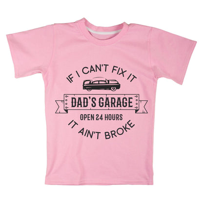 Dad Fix It T-Shirt – Funny Garage Mechanic Tee, DIY Gift for Dad, 100% Cotton, Retro Car Shirt