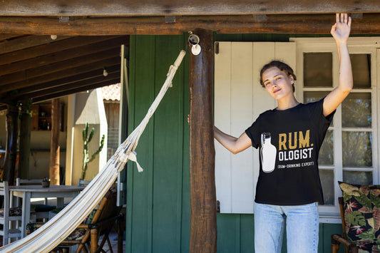 Rumologist T-Shirt – Funny Rum Drinking Expert Tee, Alcohol Humor Shirt, 100% Cotton with DTF Print