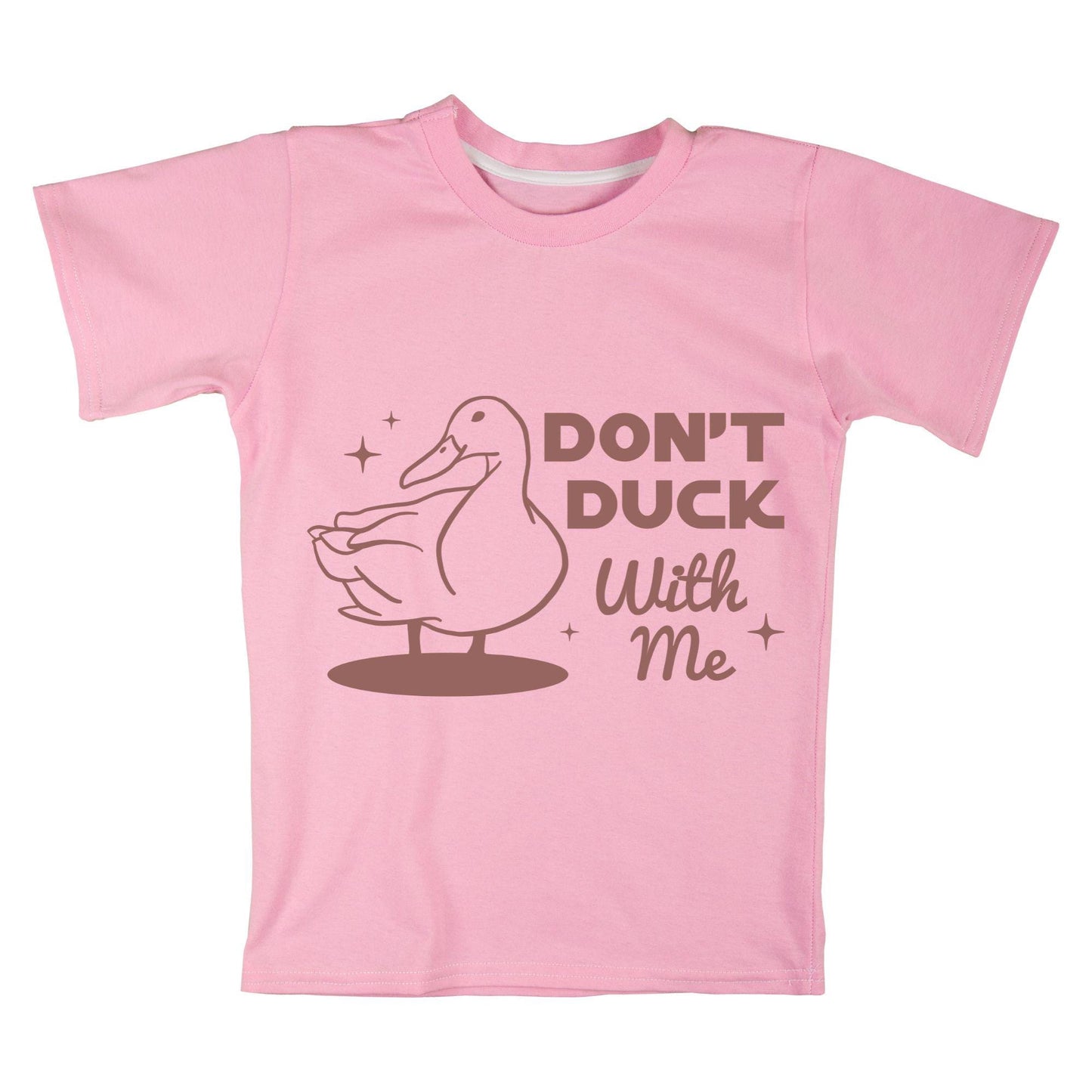Don’t Duck With Me T-Shirt – Funny Duck Shirt, Sarcastic Animal Tee, 100% Cotton Unisex Gift