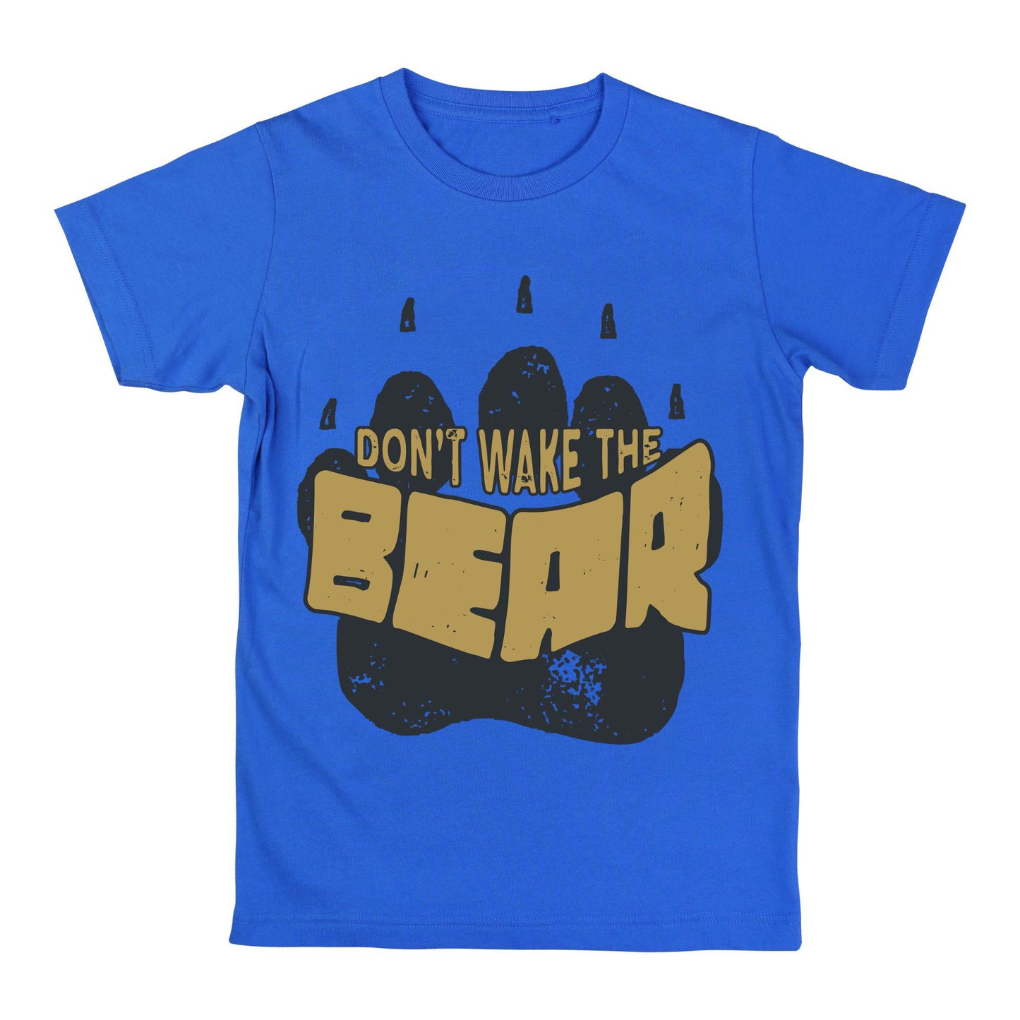 Don’t Wake the Bear Gym Shirt – Beast Mode Workout Tee, Funny Powerlifting Cotton T-Shirt with DTF Print