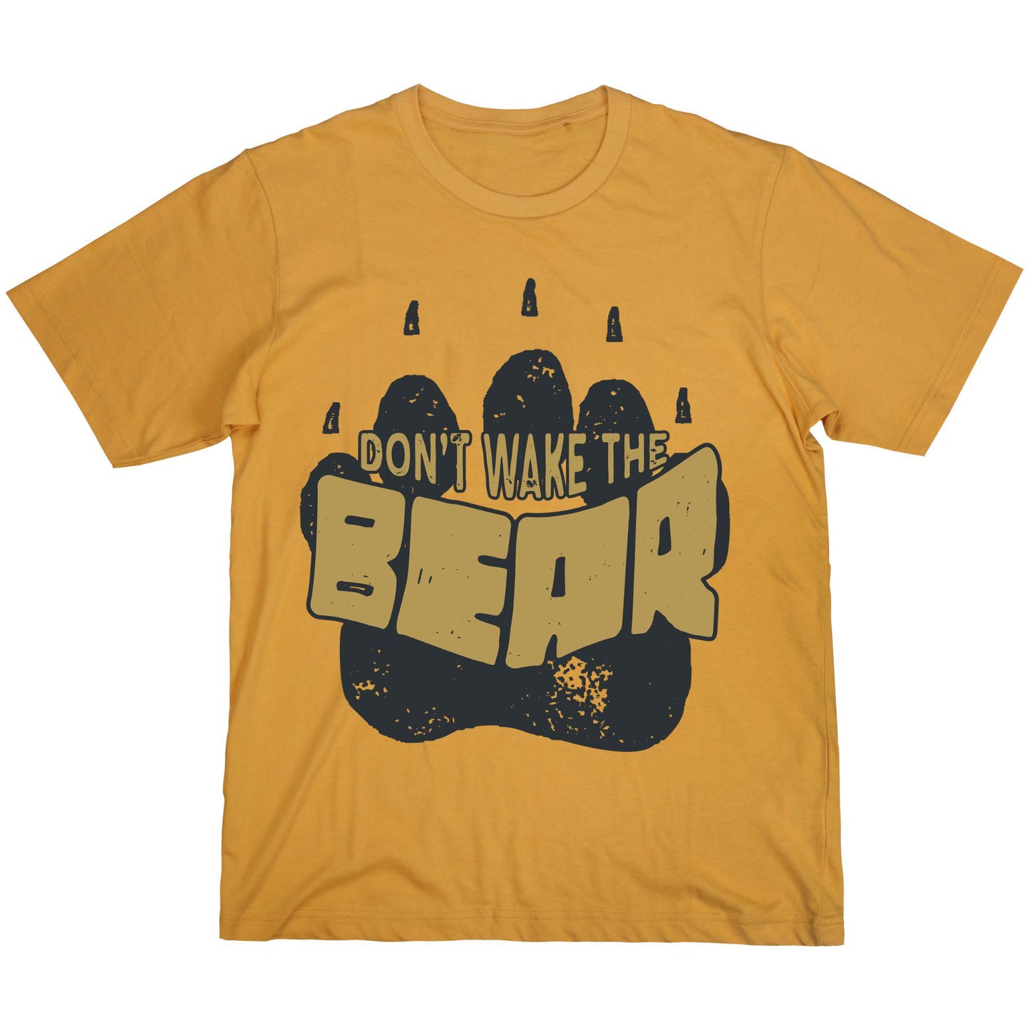 Don’t Wake the Bear Gym Shirt – Beast Mode Workout Tee, Funny Powerlifting Cotton T-Shirt with DTF Print