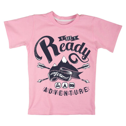 Adventure Hiking T-Shirt – Get Ready for Adventure Tee, Camping & Outdoor Shirt, DTF Print on 100% Cotton