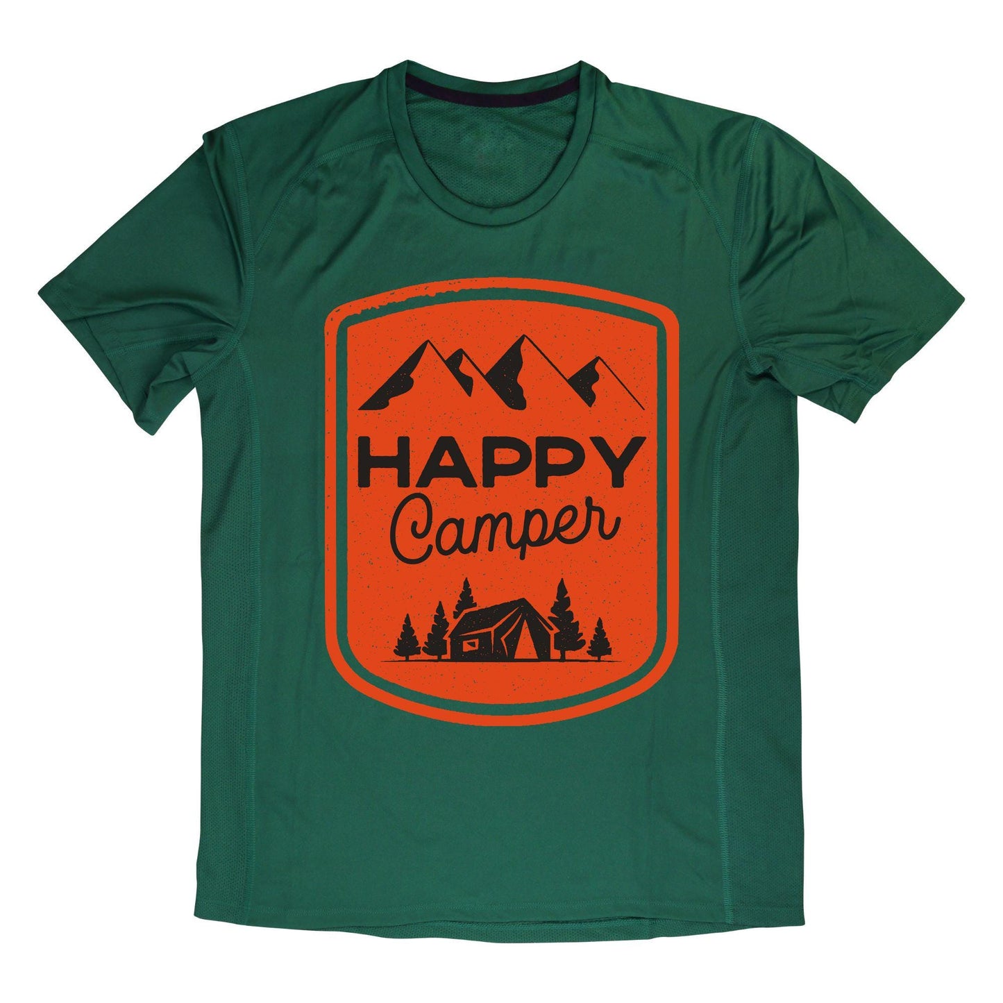 Happy Camper T-Shirt – Camping Graphic Tee, Outdoor Adventure Shirt, Hiking & Nature Lover Gift