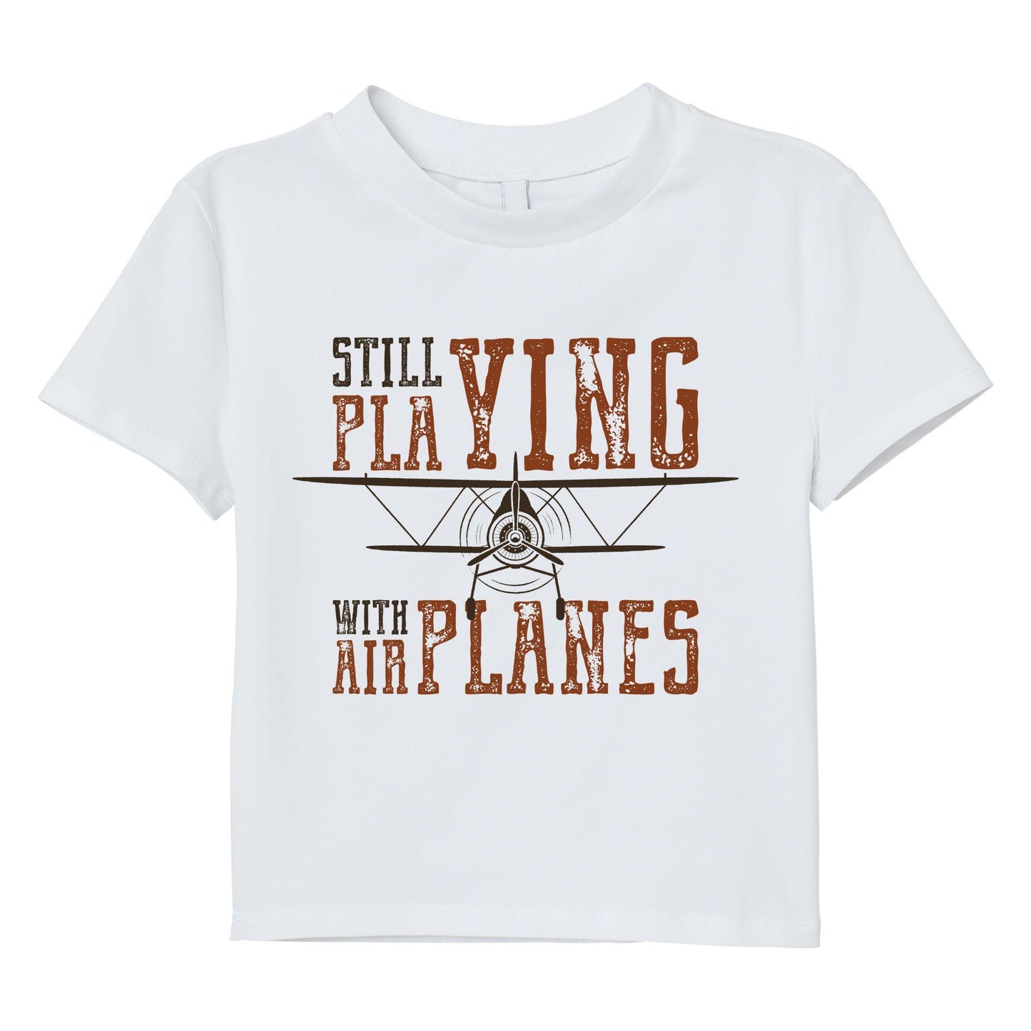 Still Playing With Airplanes Shirt – Retro Aviation Tee, Funny Pilot T-Shirt, Airplane Lover Gift