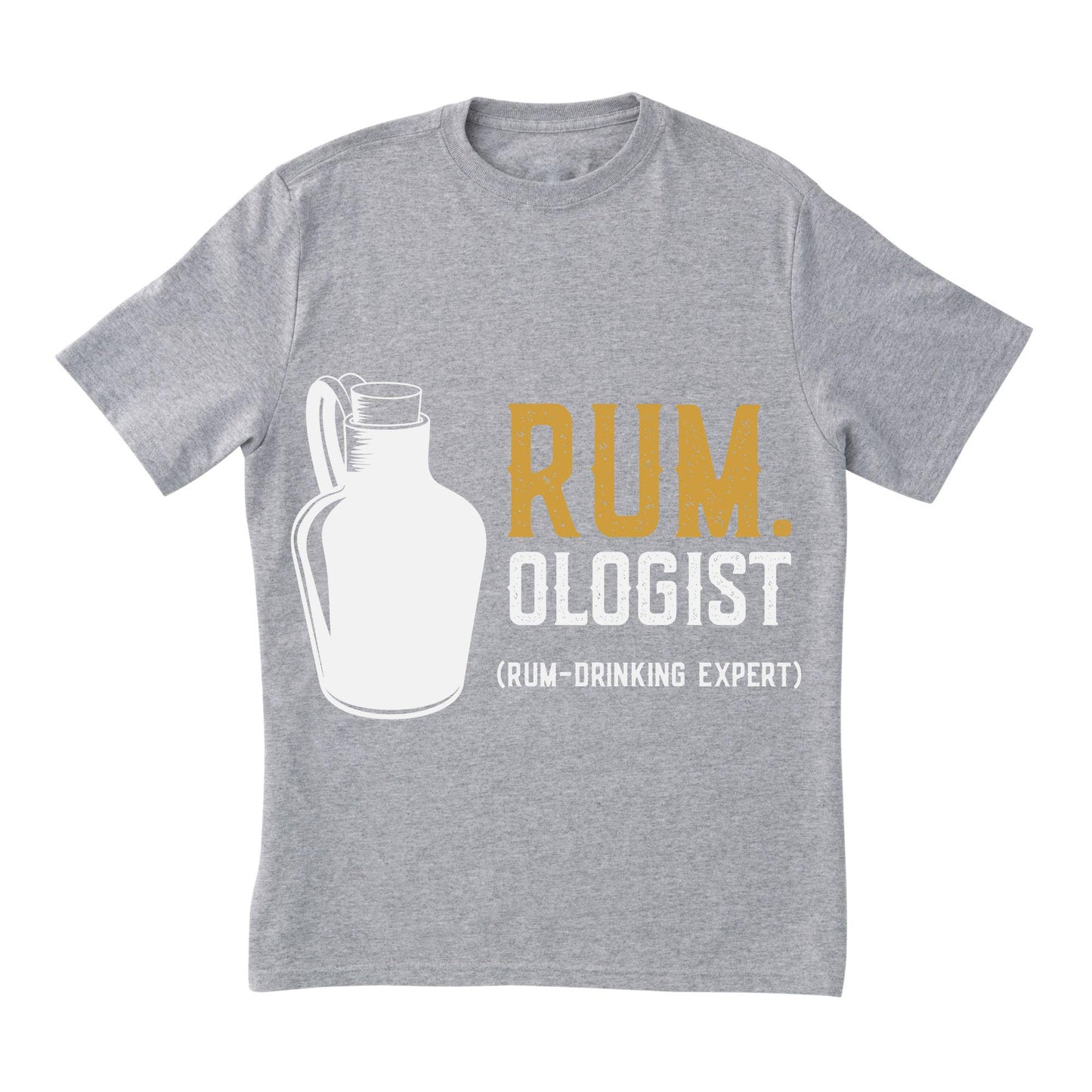 Rumologist T-Shirt – Funny Rum Drinking Expert Tee, Alcohol Humor Shirt, 100% Cotton with DTF Print