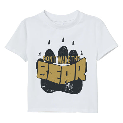 Don’t Wake the Bear Gym Shirt – Beast Mode Workout Tee, Funny Powerlifting Cotton T-Shirt with DTF Print