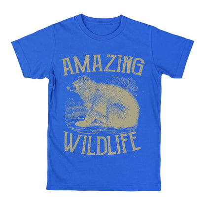Amazing Wildlife Bear T-Shirt | Nature & Animal Lover Gift | Outdoor Adventure Graphic Tee for Hikers  Wildlife Enthusiasts