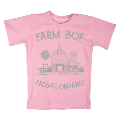 Farm Boy Barn Graphic Tee – Fresh & Organic Country Style Shirt for Men