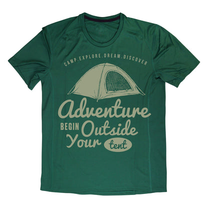 Adventure Camping Quote Shirt – Outdoor Explore Tee for Nature Lovers