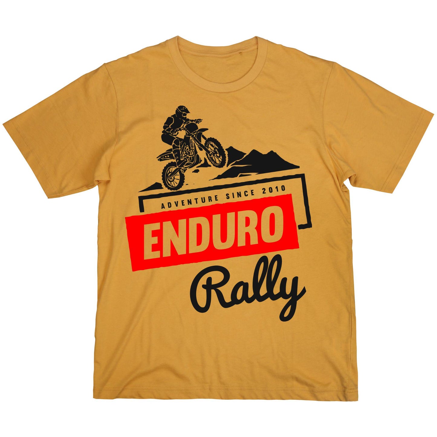 Enduro Rally Dirt Bike Adventure T-Shirt – Off Road Rider Graphic Tee