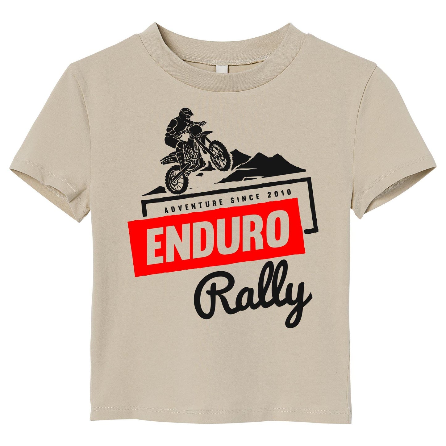 Enduro Rally Dirt Bike Adventure T-Shirt – Off Road Rider Graphic Tee