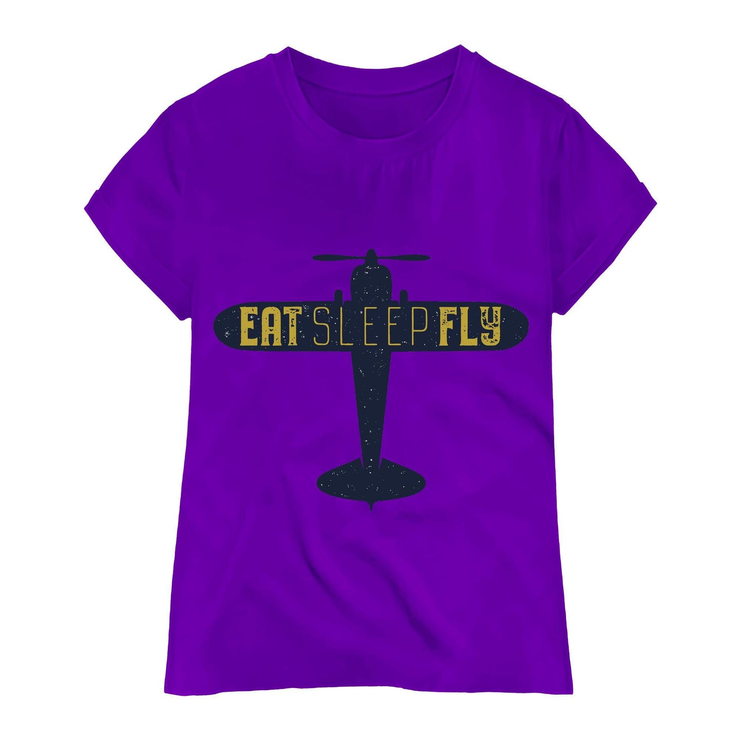 Eat Sleep Fly T-Shirt – Airplane Pilot Shirt, Aviation Lover Tee, Flight Enthusiast Gift