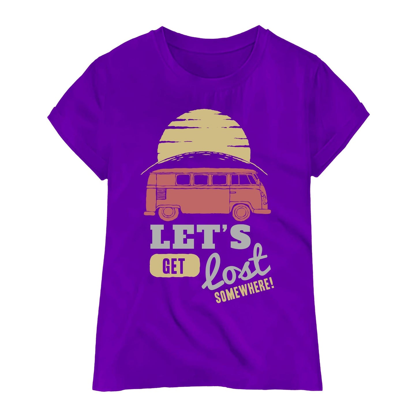 Adventure Van T-Shirt – Let’s Get Lost Somewhere