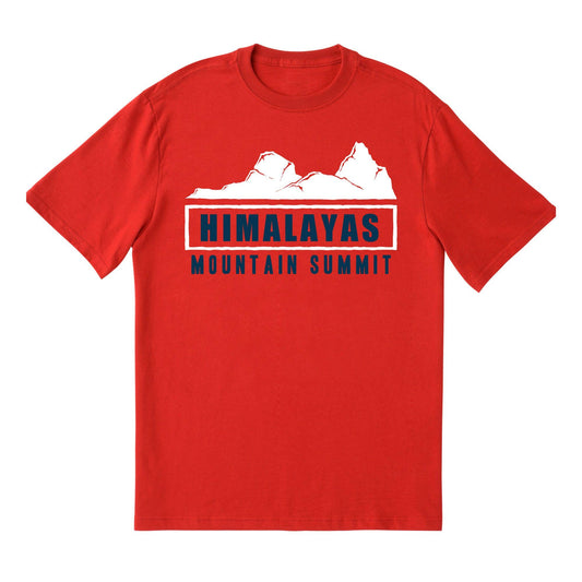 Himalayas Mountain Summit T-Shirt – Adventure Hiking Graphic Tee
