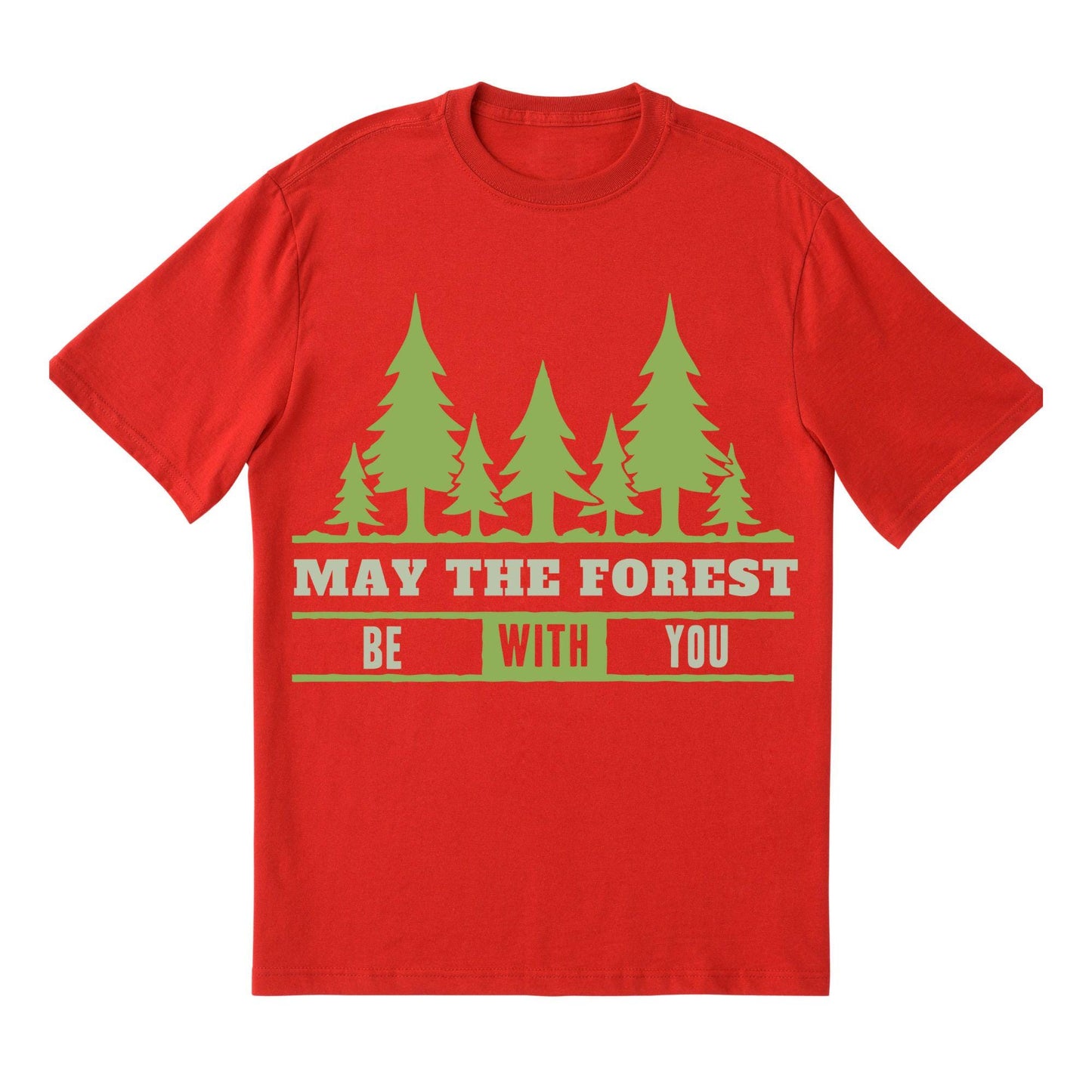 Forest Hiking T-Shirt – Eco Friendly Outdoor Tee with Nature Trees Quote