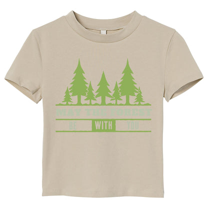 Forest Hiking T-Shirt – Eco Friendly Outdoor Tee with Nature Trees Quote