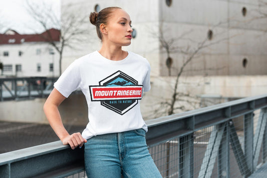 Mountaineering Adventure T-Shirt – Outdoor Hiking & Climbing Graphic Tee for Nature Lovers