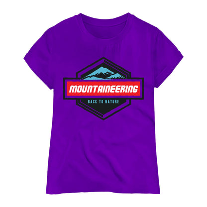 Mountaineering Adventure T-Shirt – Outdoor Hiking & Climbing Graphic Tee for Nature Lovers
