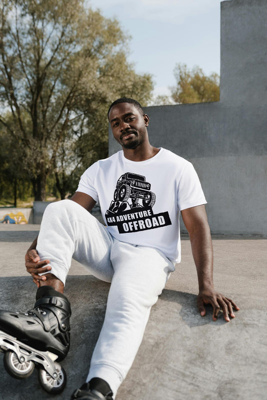 4x4 Offroad Adventure T-Shirt – Extreme Jeep Graphic Tee for Off-Road Enthusiasts