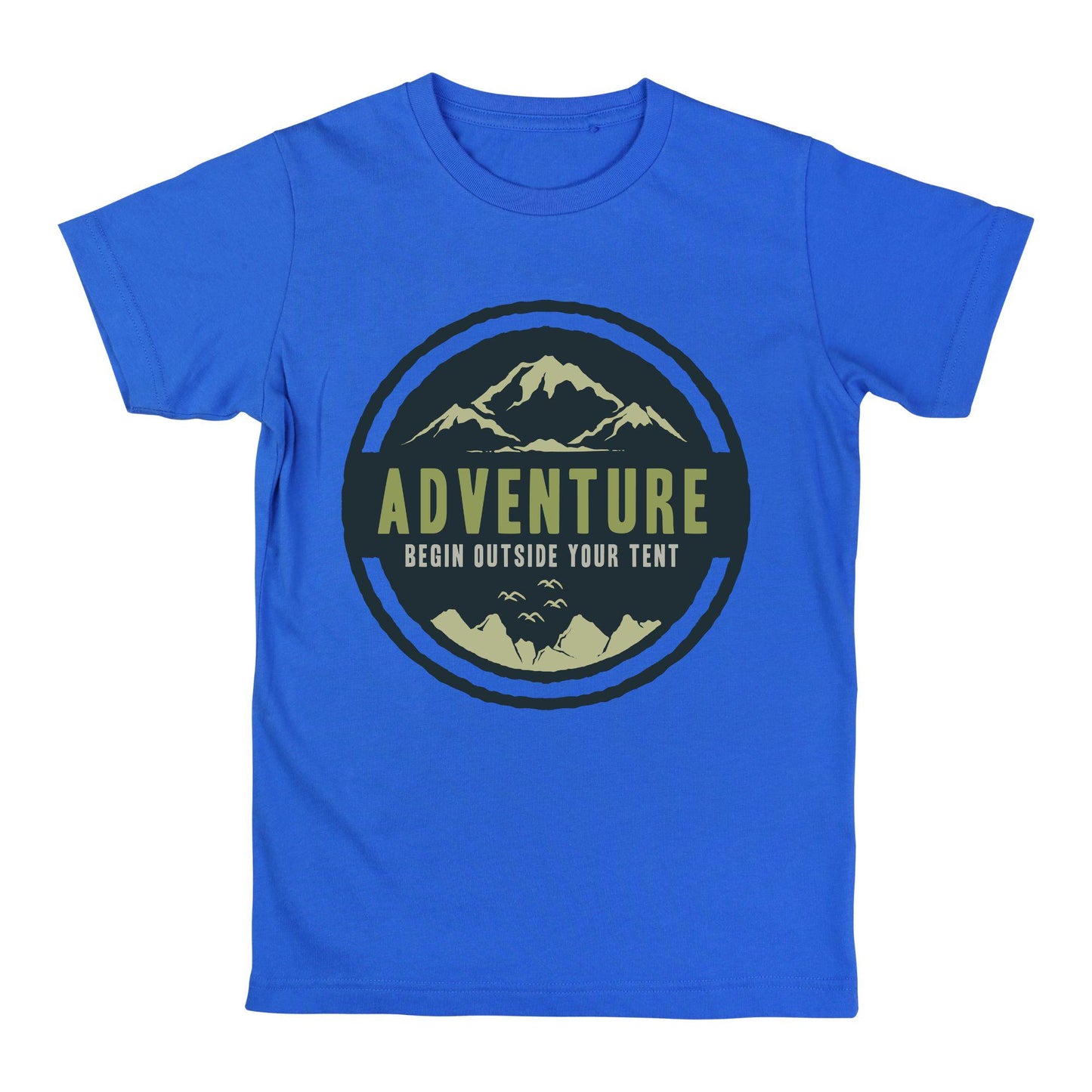 Adventure Mountain T-Shirt – Outdoor Hiking Tee with Nature Quote and Camping Inspiration
